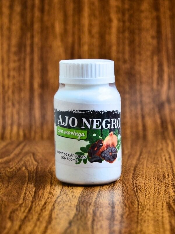 Ajo Negro con Moringa