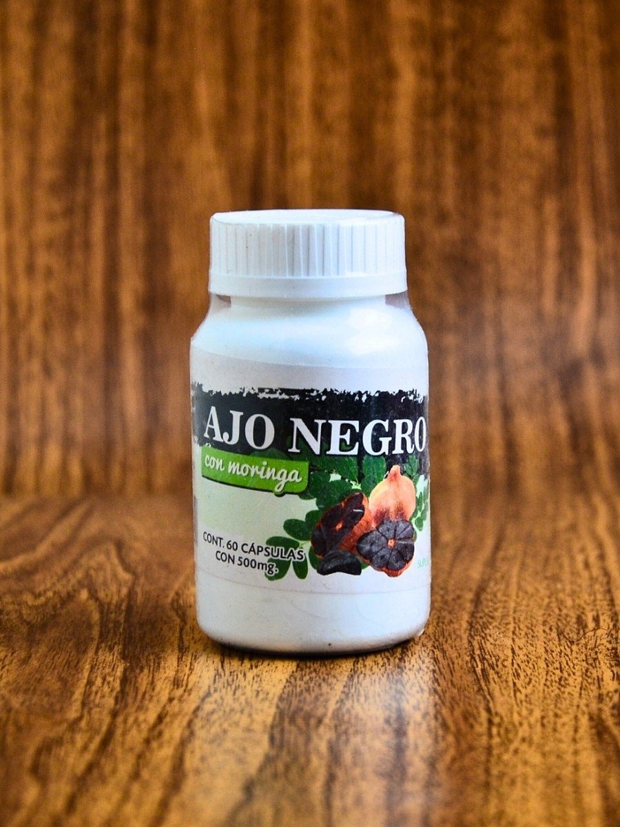 Ajo Negro con Moringa