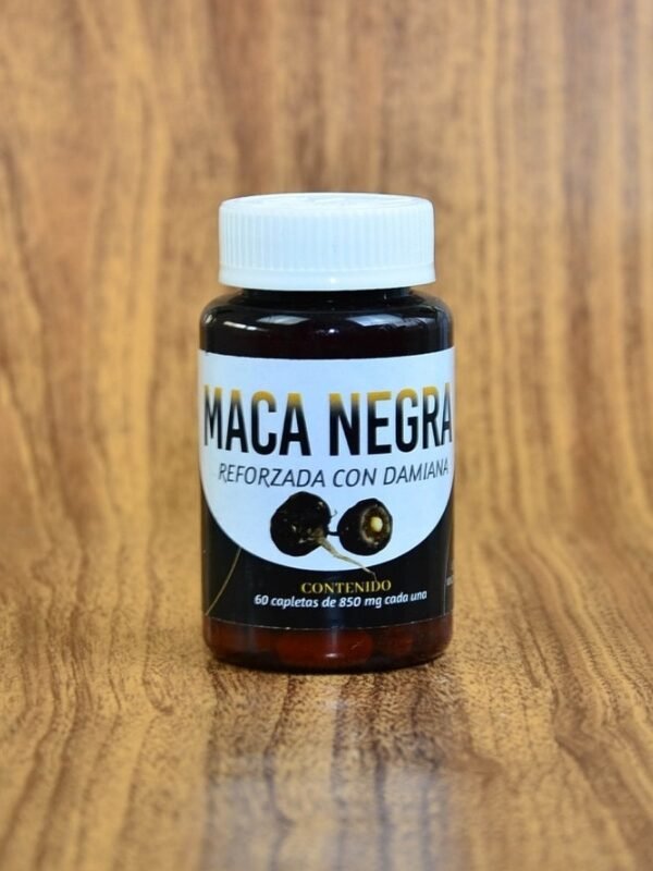 Maca Negra Reforzada con Damiana